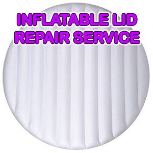 hot tub inflatable lid repair
