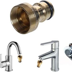 mixer tap connector for hot tubs