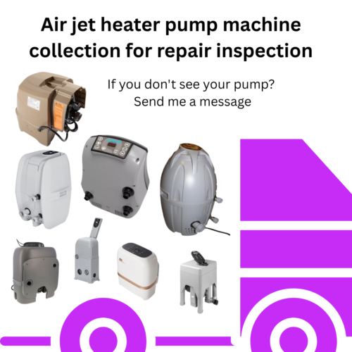 UK Inflatable Hot Tub AirJet Heater Pump Repair Collection & Local Drop Off