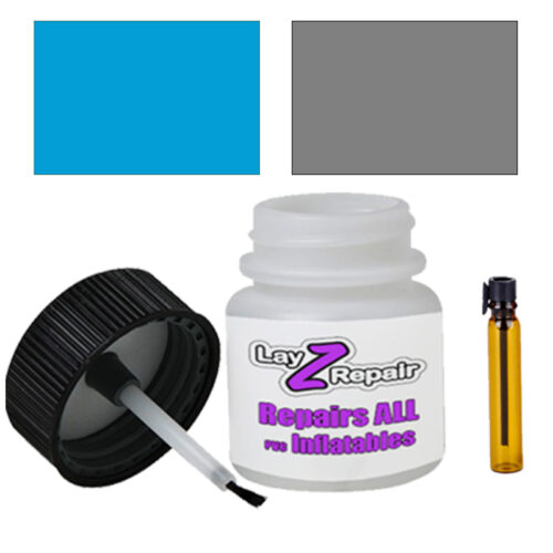 Blow up Kayak Repair Kit Blue and Dark Grey