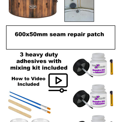 Lay-Z-Spa helsinki Faulty Seam Repair Patch with Glue