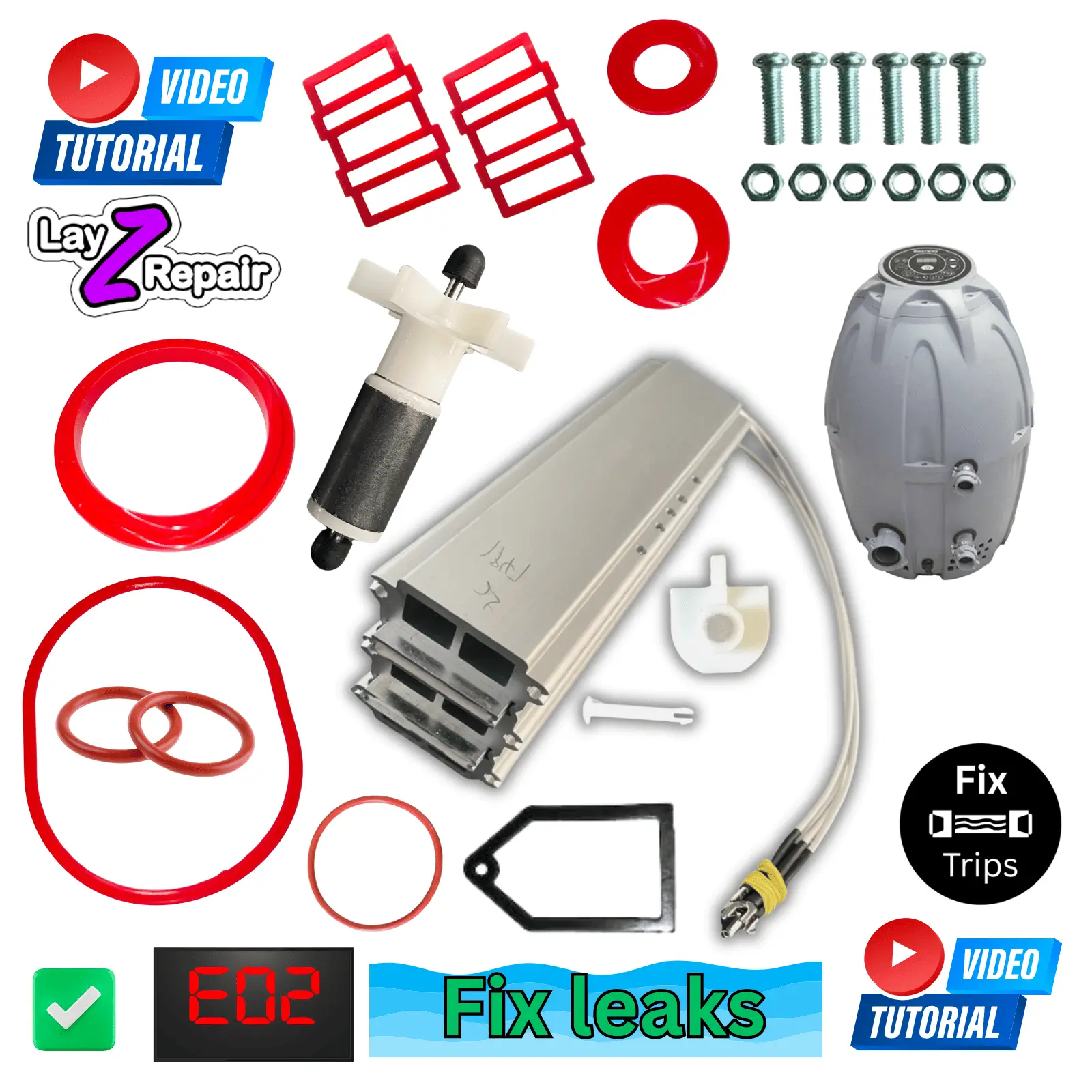 Lay Z spa egg refurbishment kit