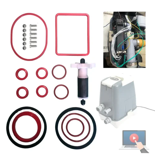 Lay-Z-Spa HydroJet Service Kit 1st Generation | 4 tube heater style | Fix Leaks & E02 Errors